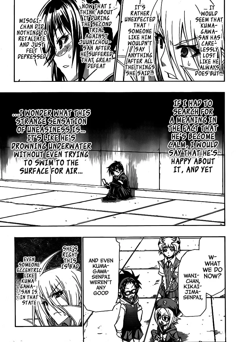 Read Medaka Box chapter 111 image 13 on Lezhin