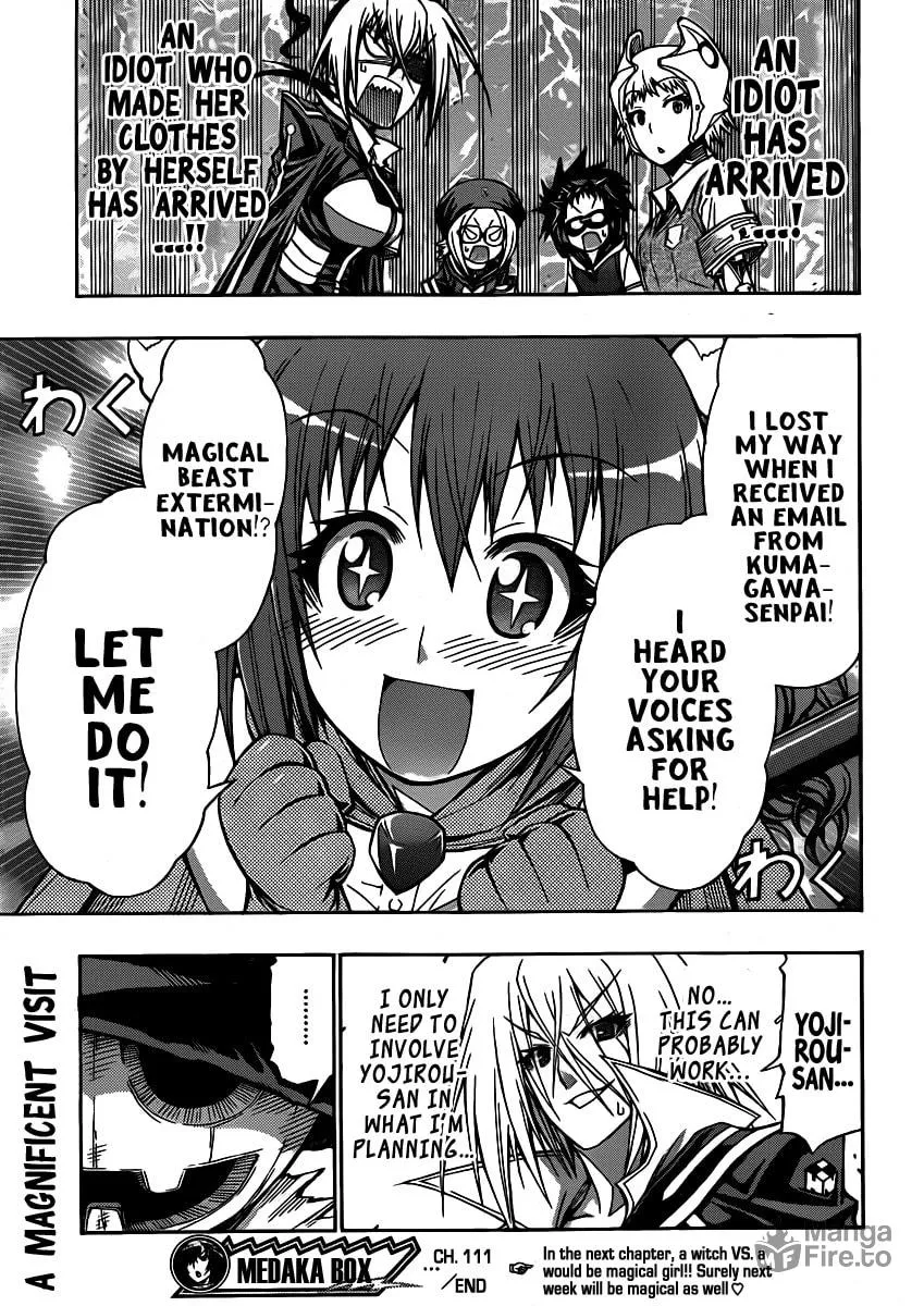 Read Medaka Box chapter 111 image 17 on Lezhin