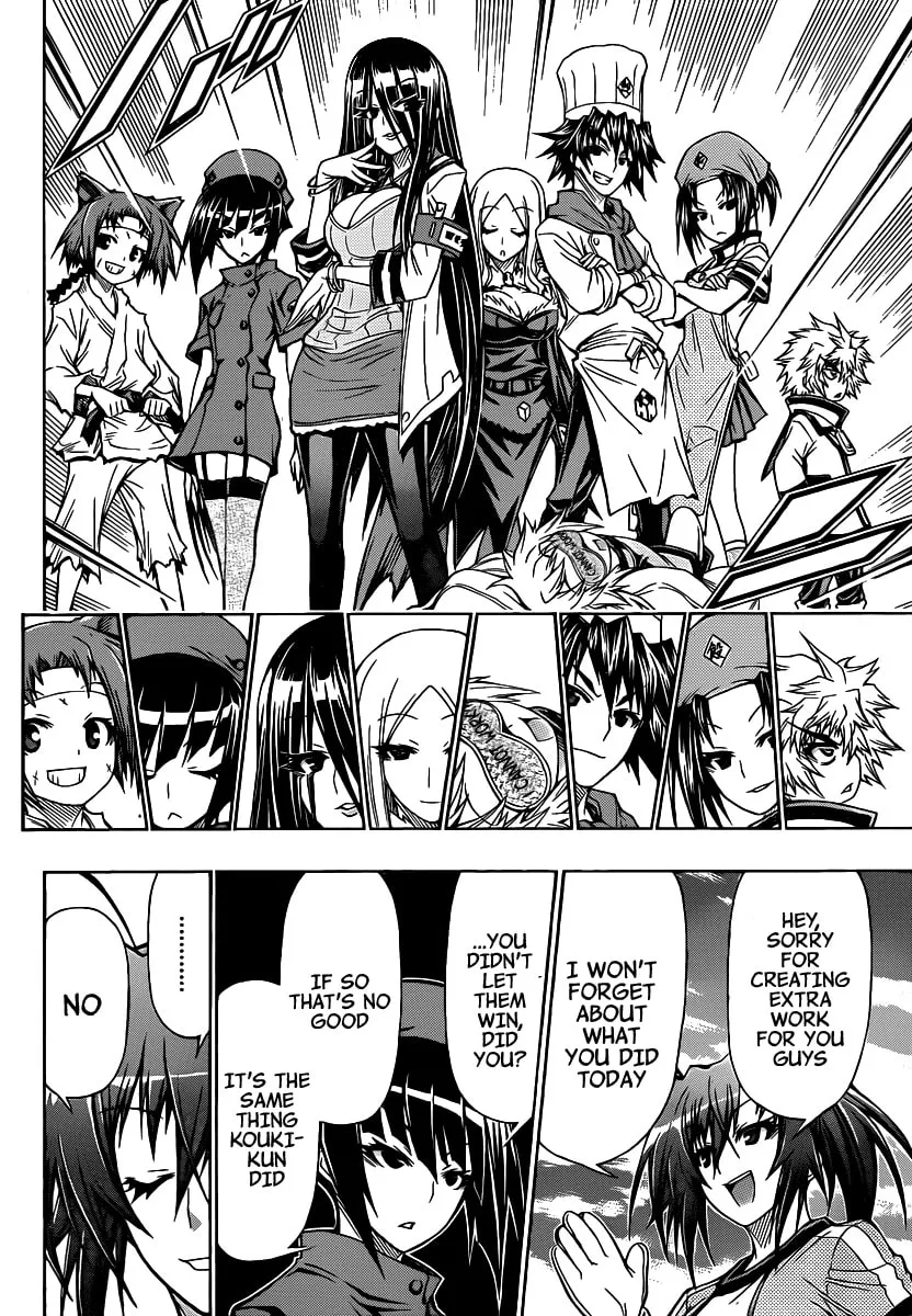 Read Medaka Box chapter 115 image 3 on Lezhin