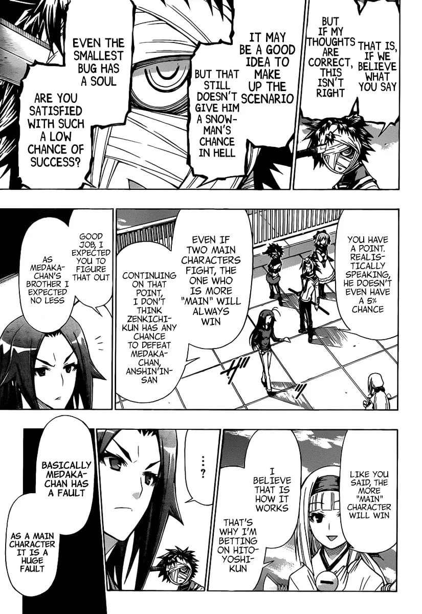 Read Medaka Box chapter 117 image 6 on Lezhin