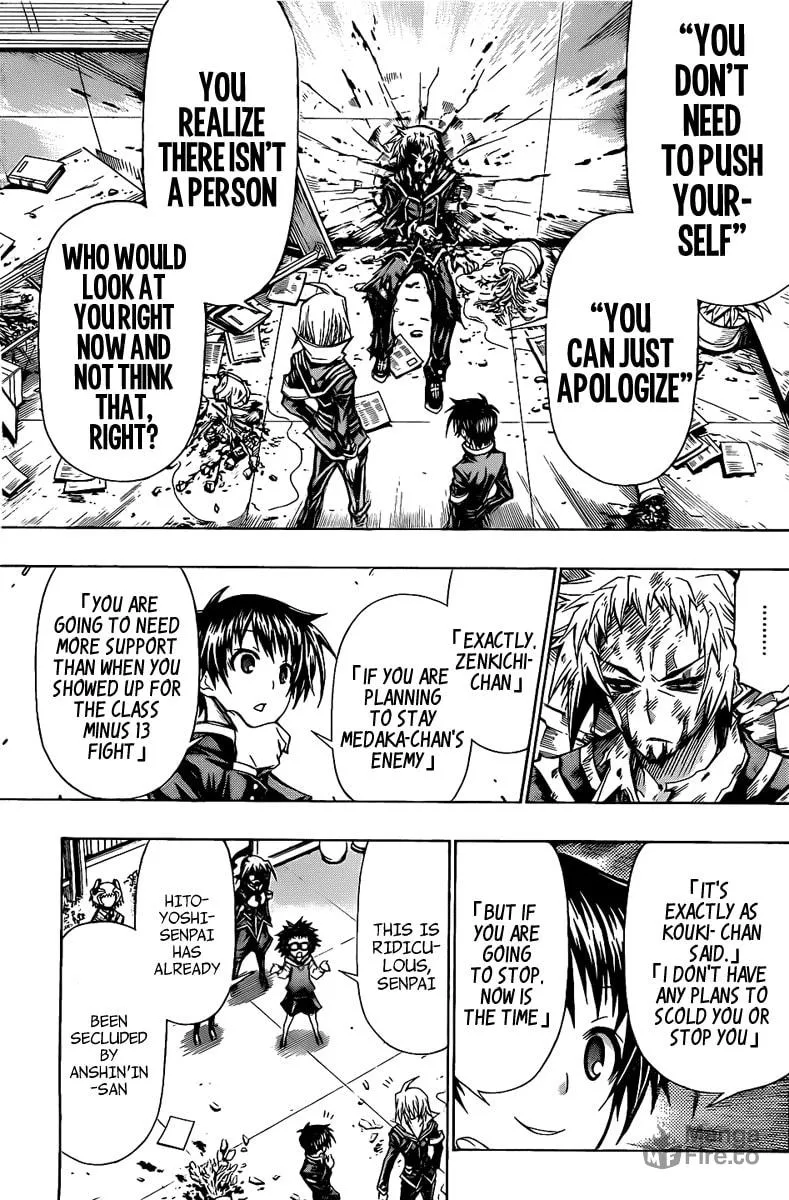 Read Medaka Box chapter 118 image 4 on Lezhin
