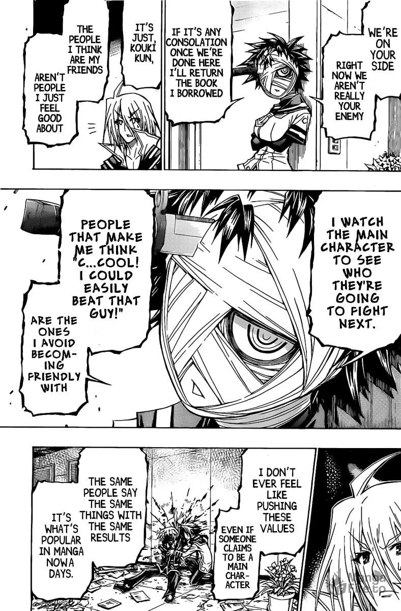 Read Medaka Box chapter 118 image 8 on Lezhin