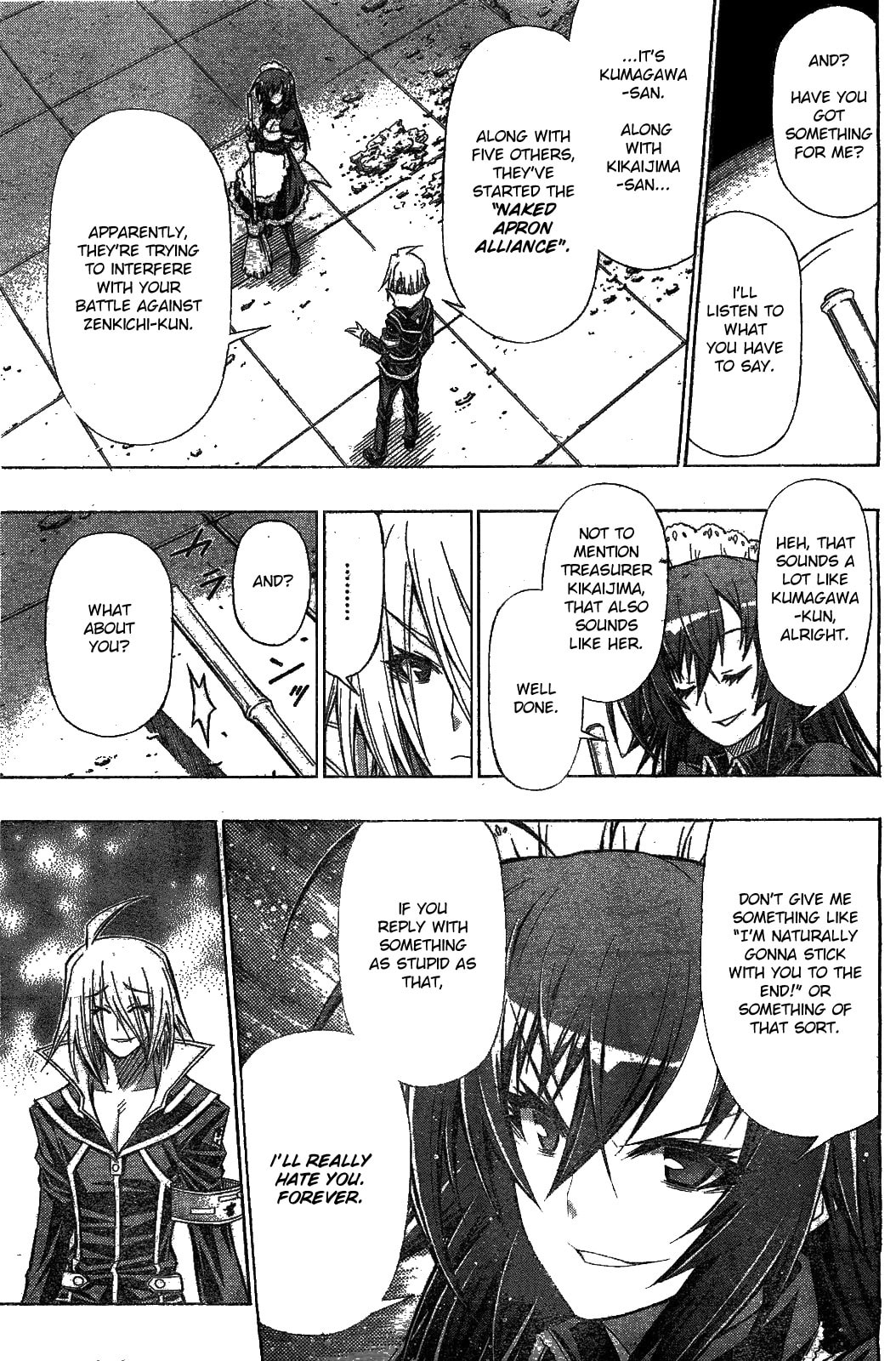 Read Medaka Box chapter 122.1 image 10 on Lezhin