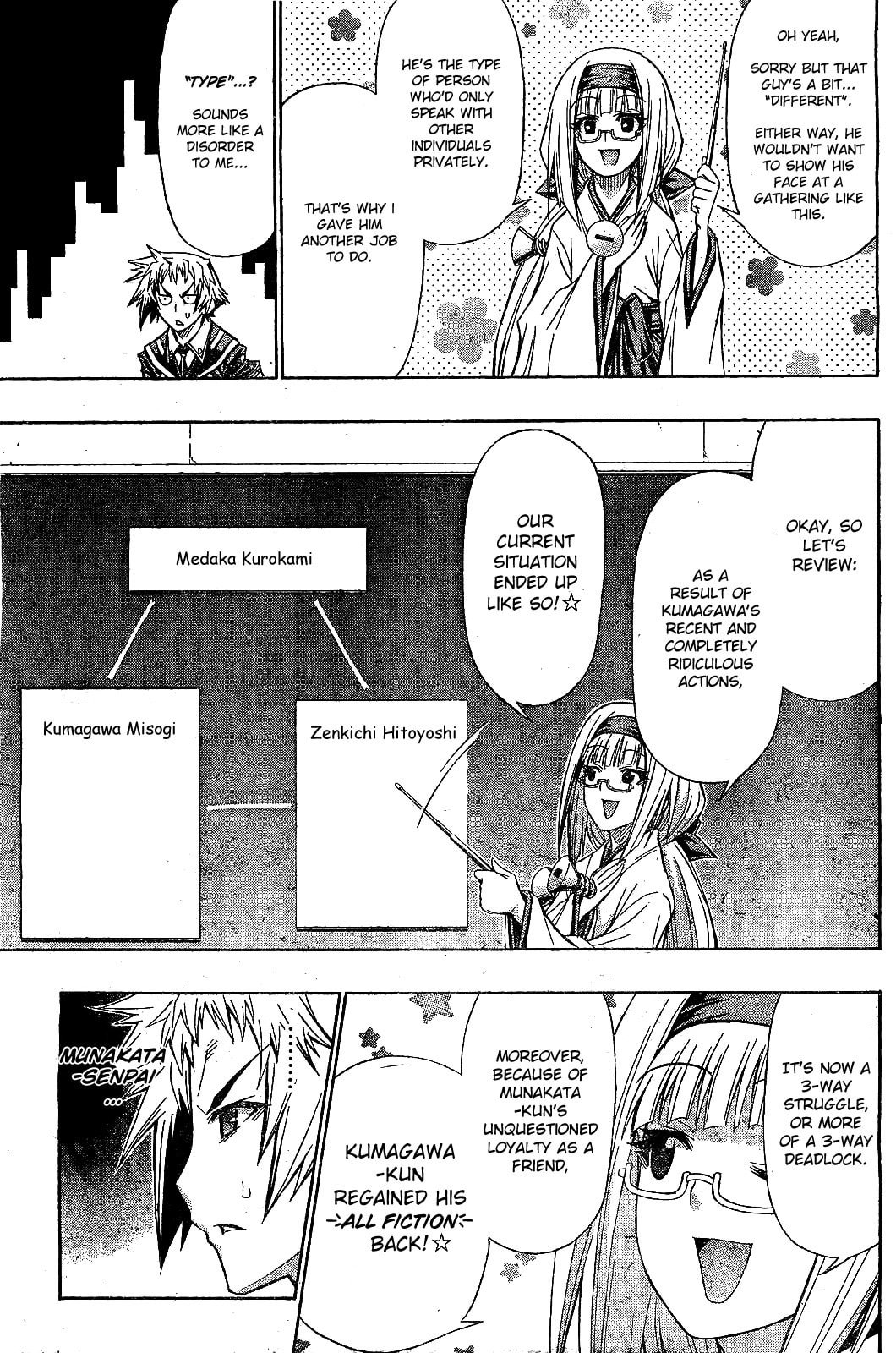 Read Medaka Box chapter 122.1 image 4 on Lezhin