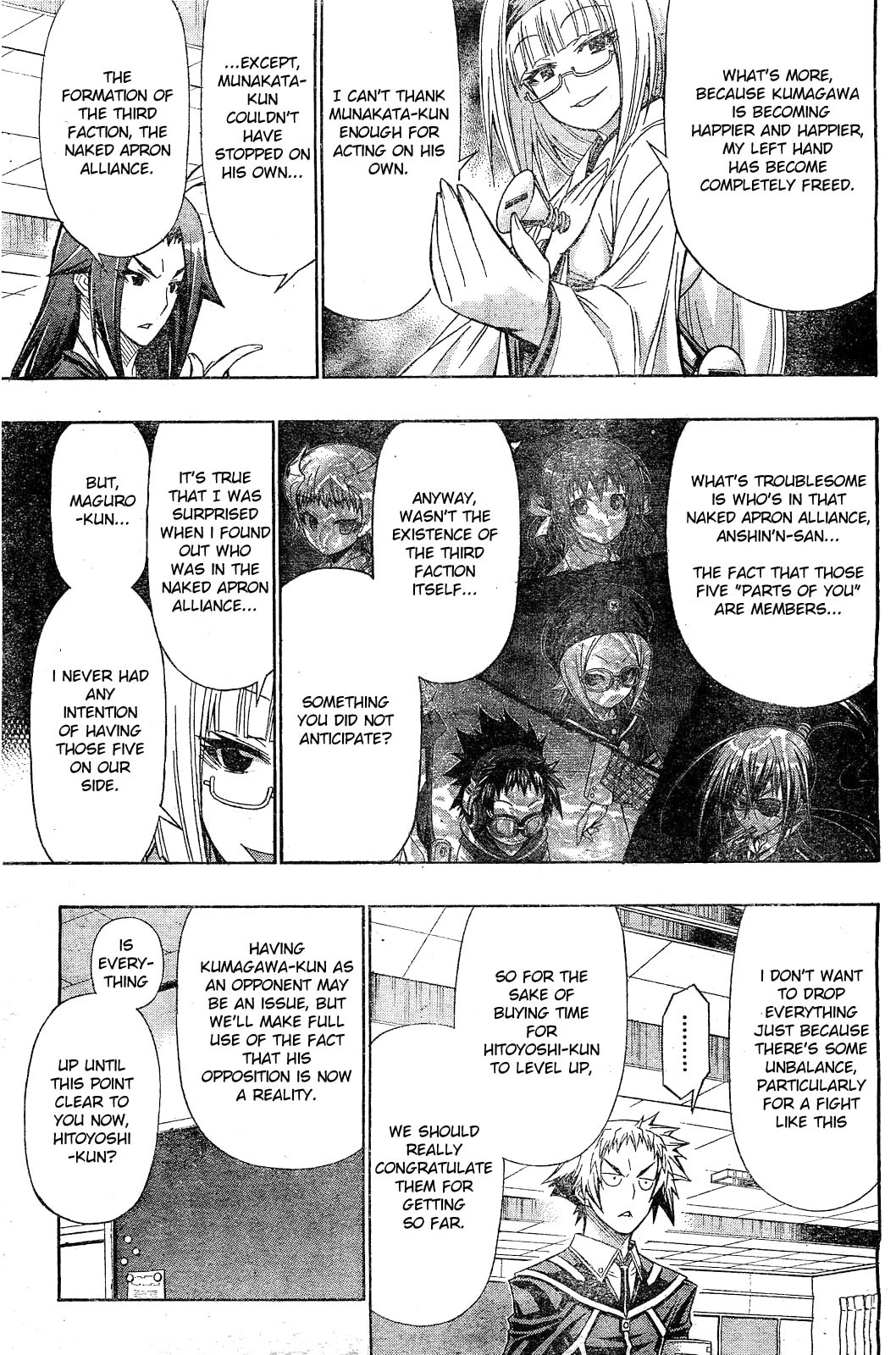 Read Medaka Box chapter 122.1 image 6 on Lezhin