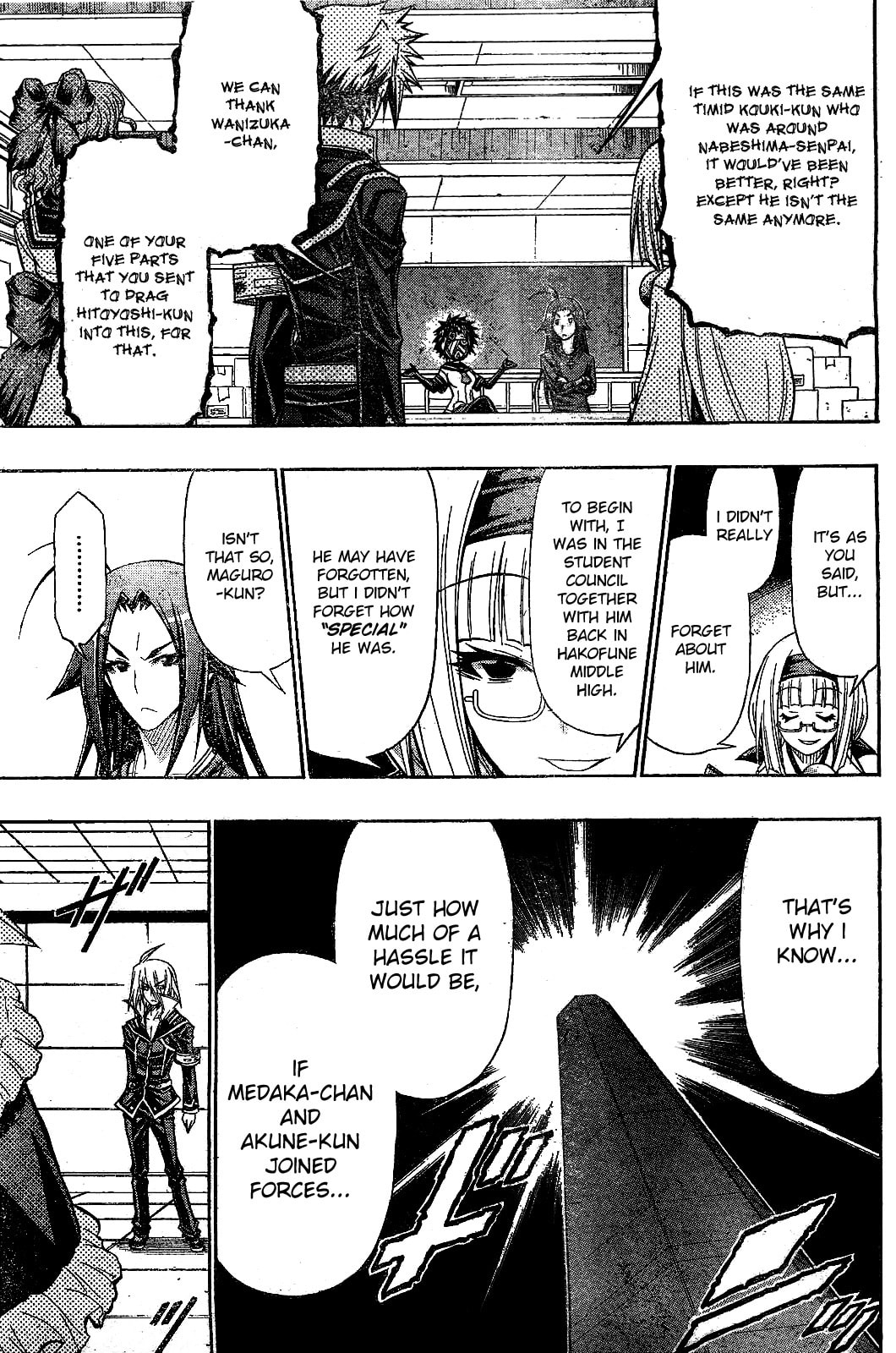 Read Medaka Box chapter 122.1 image 8 on Lezhin