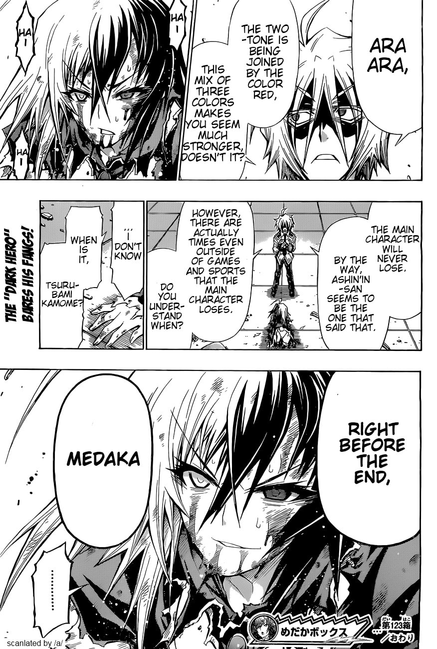 Read Medaka Box chapter 123.2 image 18 on Lezhin