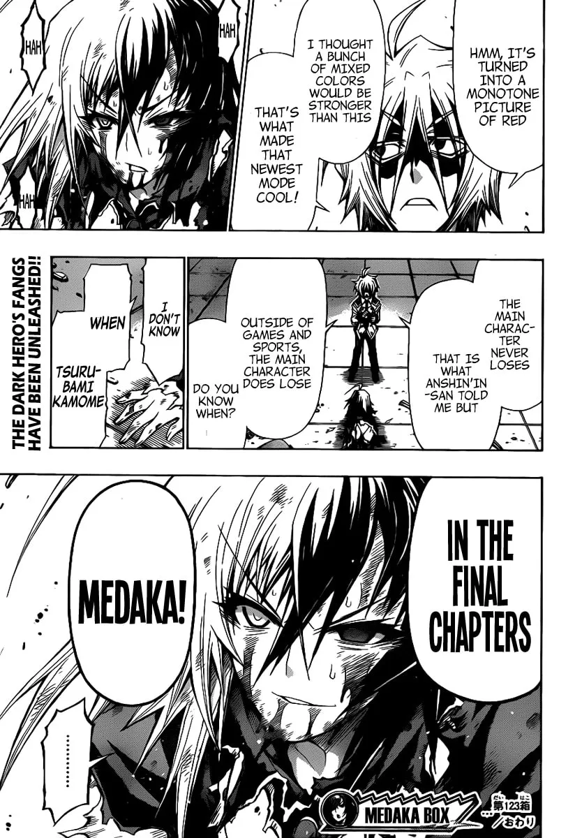 Read Medaka Box chapter 123 image 19 on Lezhin