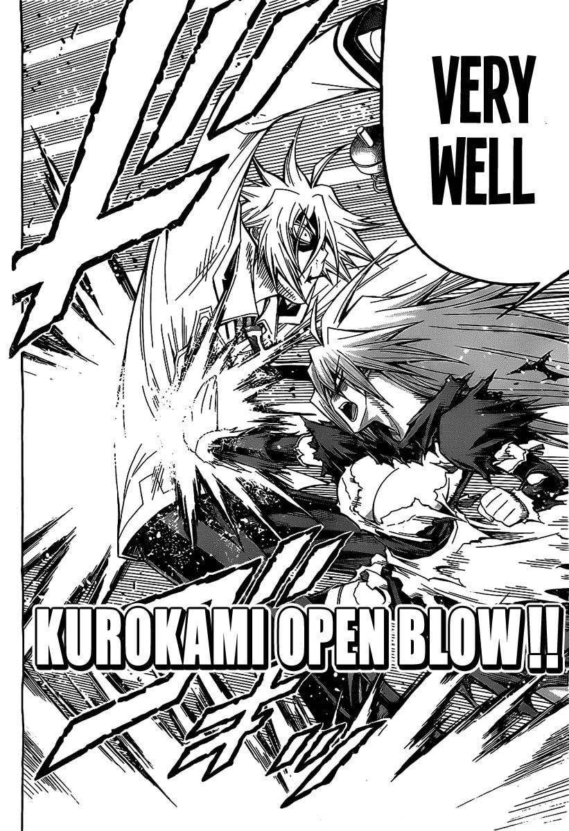 Read Medaka Box chapter 124.1 image 5 on Lezhin