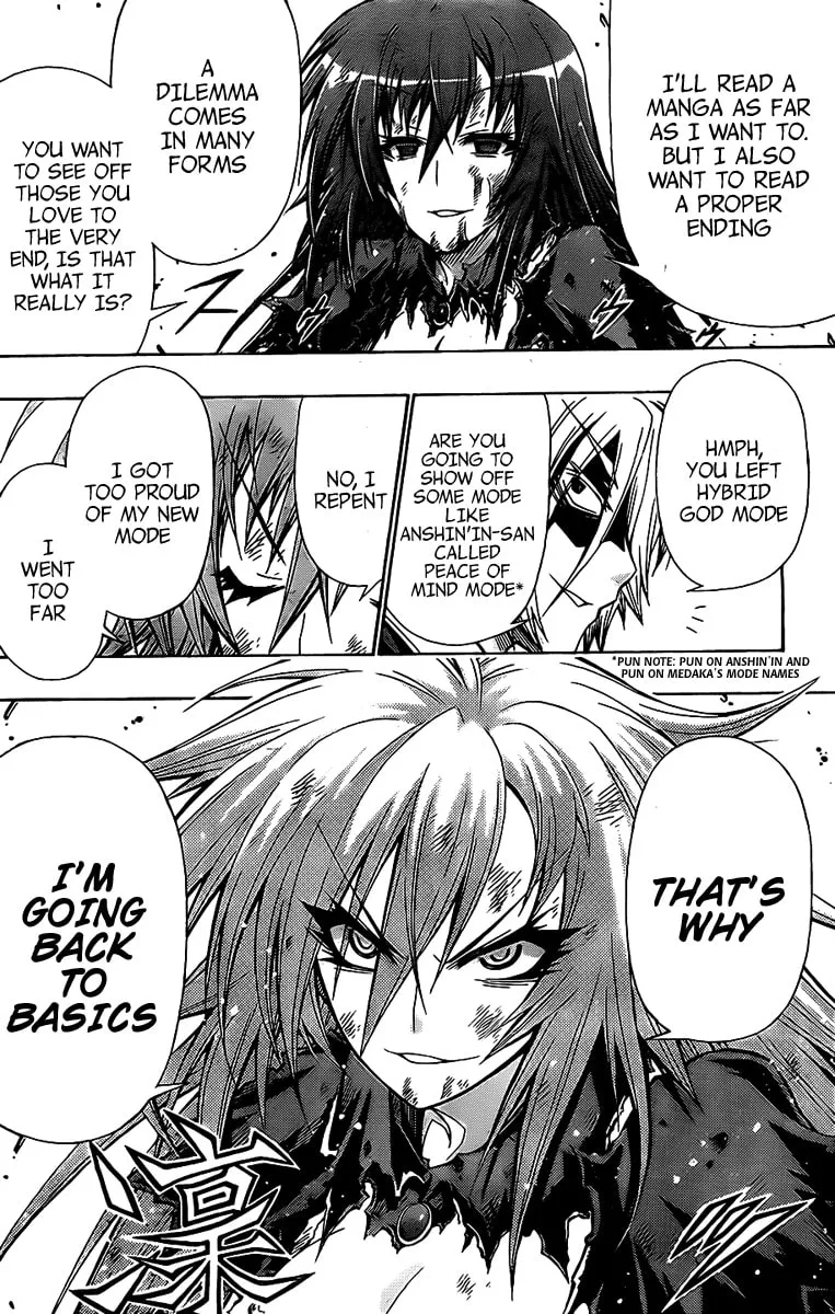 Read Medaka Box chapter 124 image 1 on Lezhin
