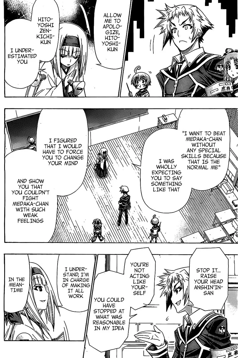 Read Medaka Box chapter 124 image 7 on Lezhin