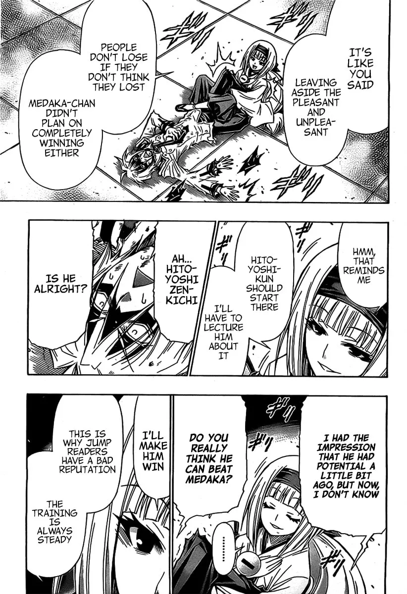 Read Medaka Box chapter 125 image 7 on Lezhin