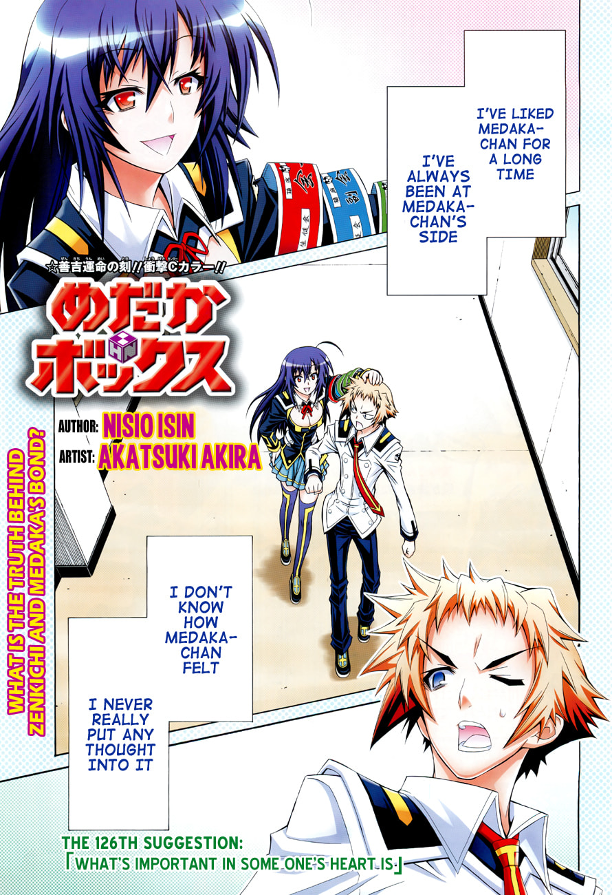 Read Medaka Box chapter 126.1 image 3 on Lezhin