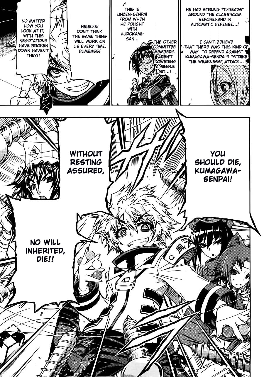 Read Medaka Box chapter 128.1 image 15 on Lezhin