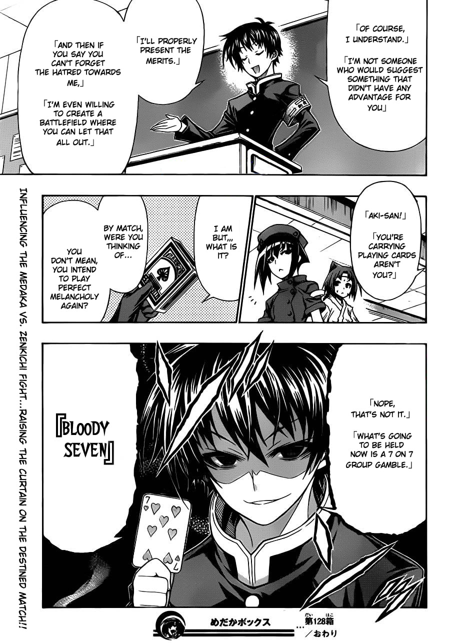Read Medaka Box chapter 128.1 image 17 on Lezhin