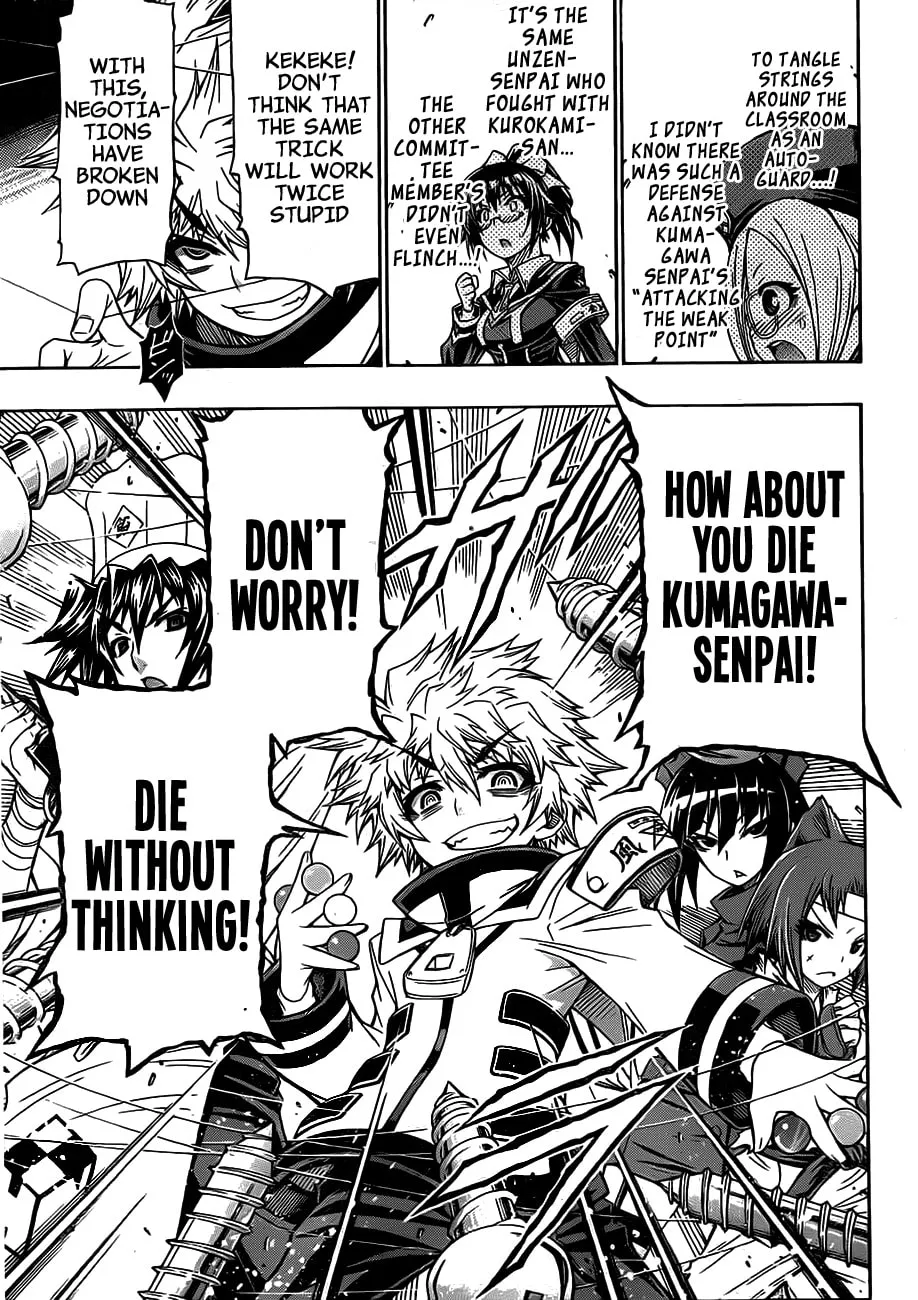 Read Medaka Box chapter 128 image 15 on Lezhin