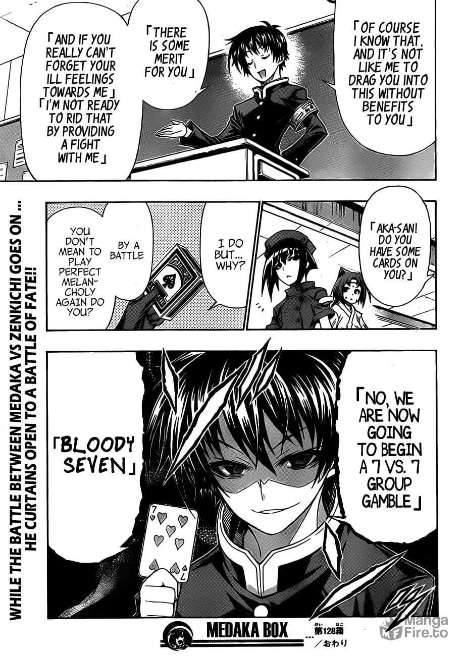 Read Medaka Box chapter 128 image 17 on Lezhin