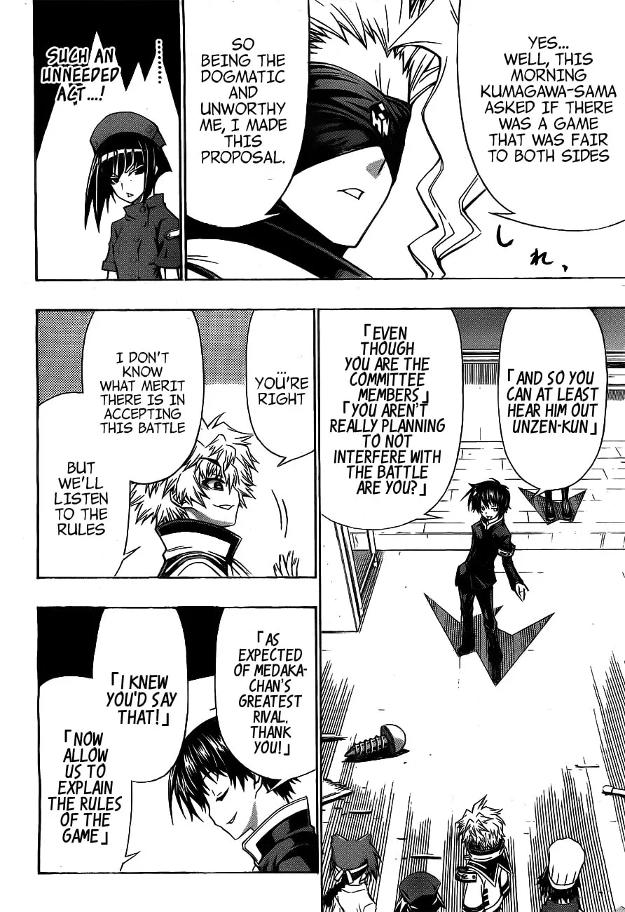 Read Medaka Box chapter 129 image 1 on Lezhin