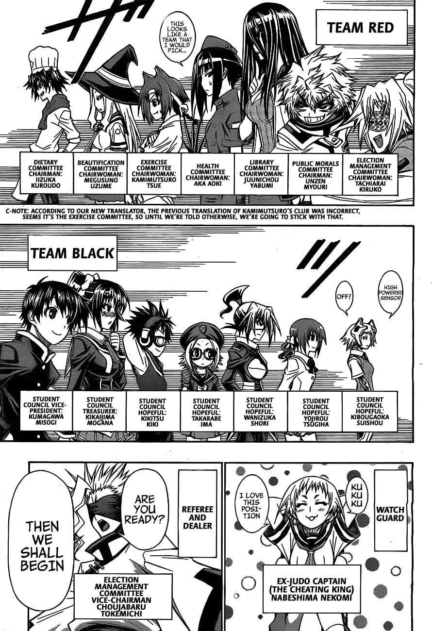 Read Medaka Box chapter 129 image 16 on Lezhin