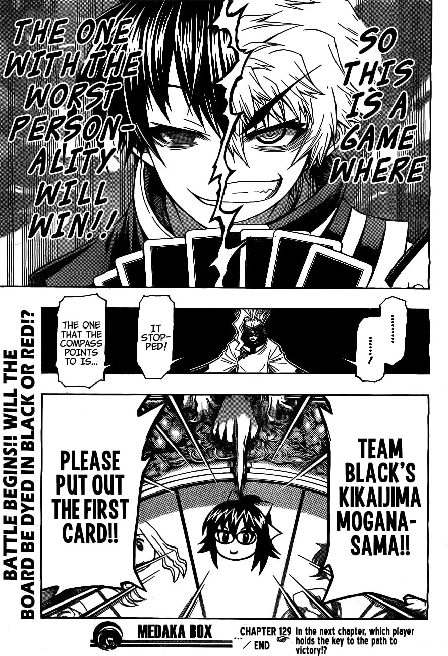 Read Medaka Box chapter 129 image 18 on Lezhin