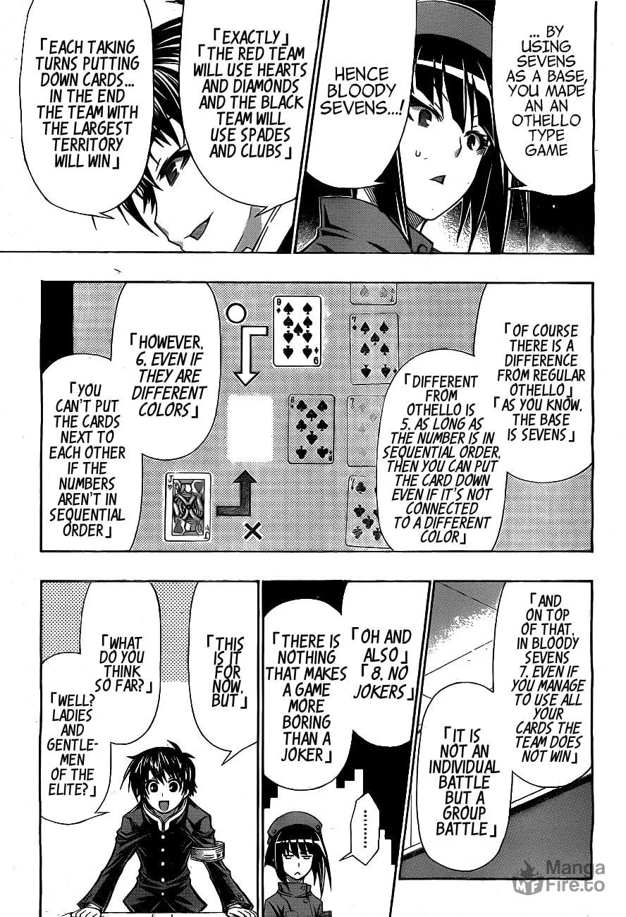 Read Medaka Box chapter 129 image 4 on Lezhin