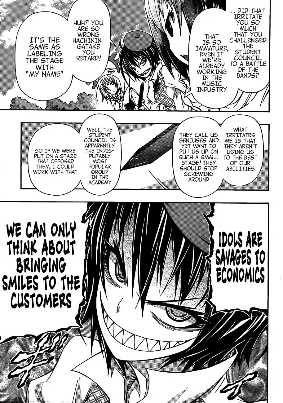 Read Medaka Box chapter 134 image 16 on Lezhin