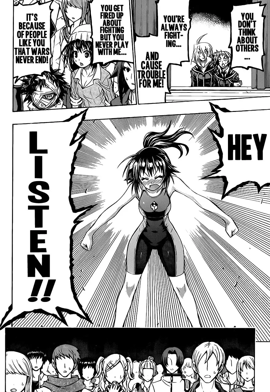 Read Medaka Box chapter 136 image 1 on Lezhin