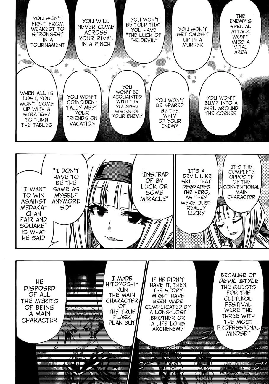 Read Medaka Box chapter 138 image 17 on Lezhin