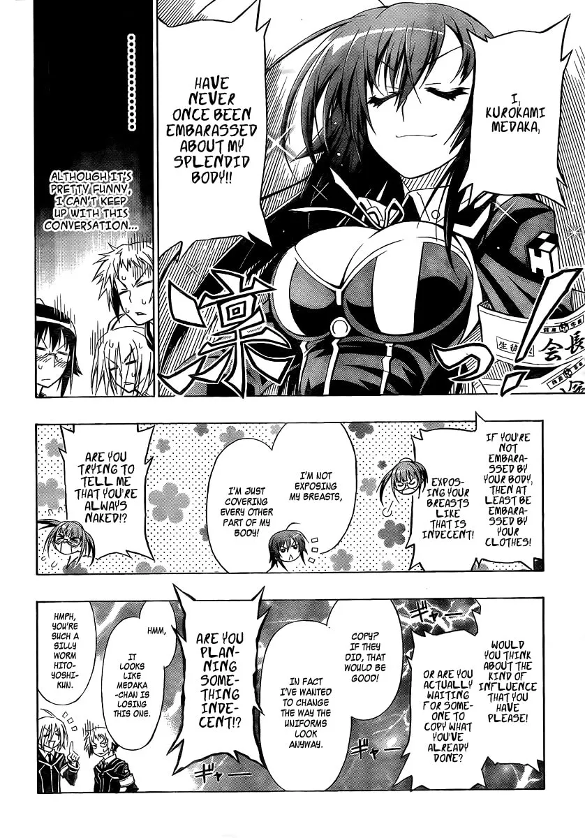 Read Medaka Box chapter 14 image 7 on Lezhin