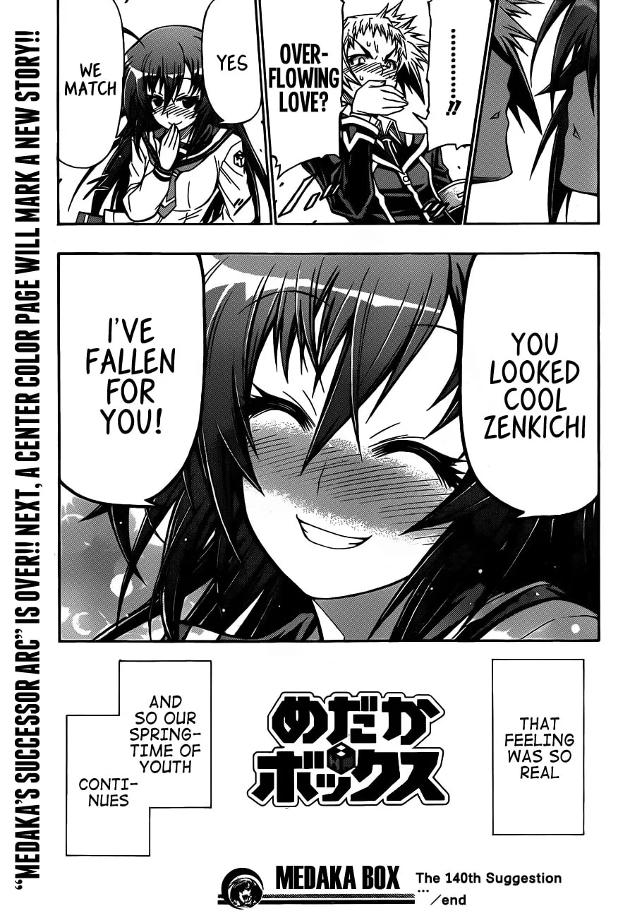 Read Medaka Box chapter 140 image 19 on Lezhin