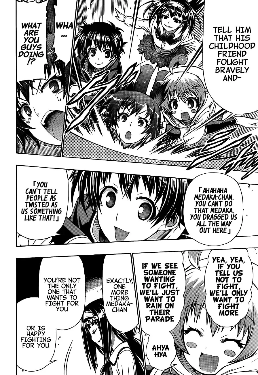 Read Medaka Box chapter 142 image 16 on Lezhin