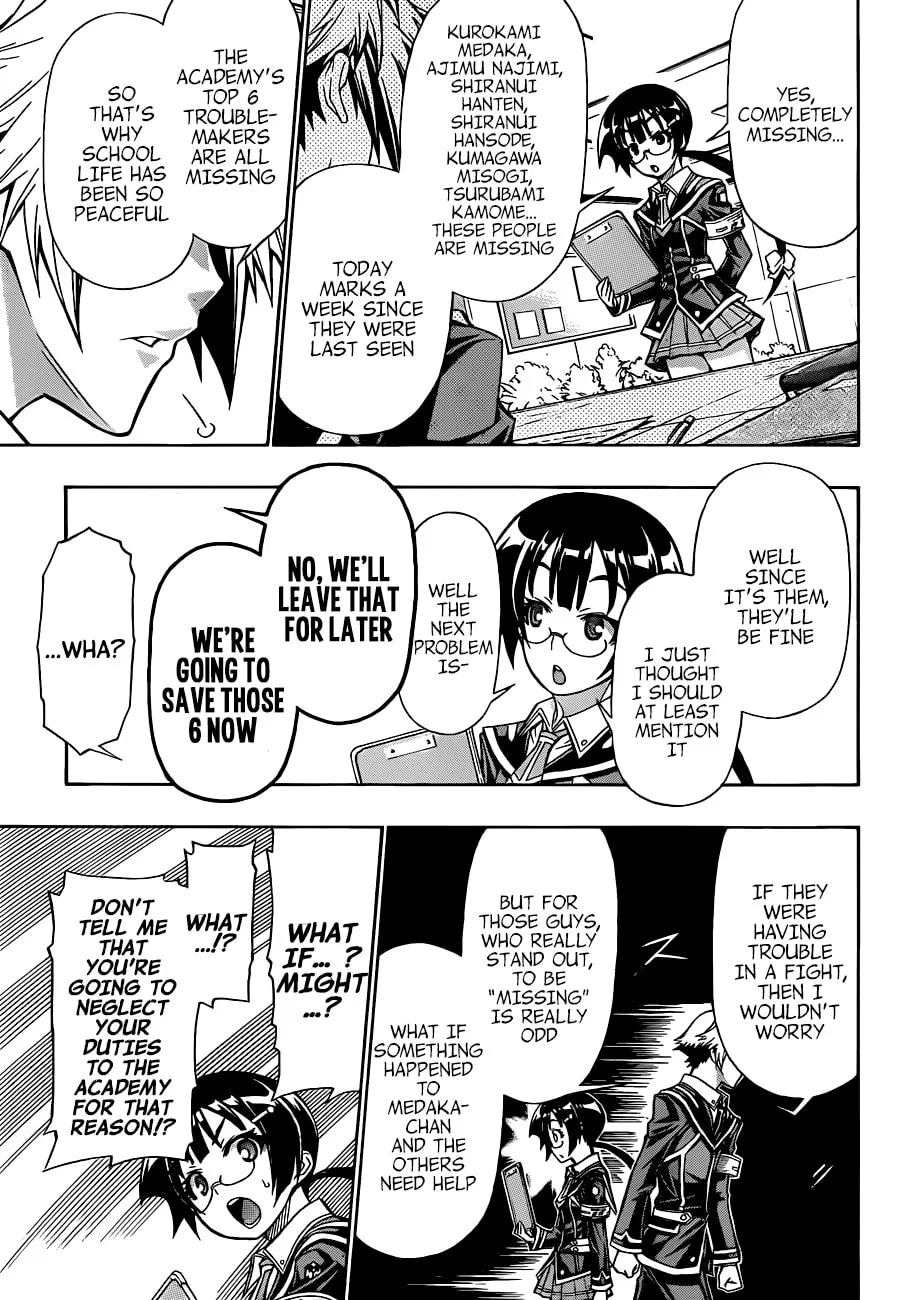 Read Medaka Box chapter 143 image 15 on Lezhin