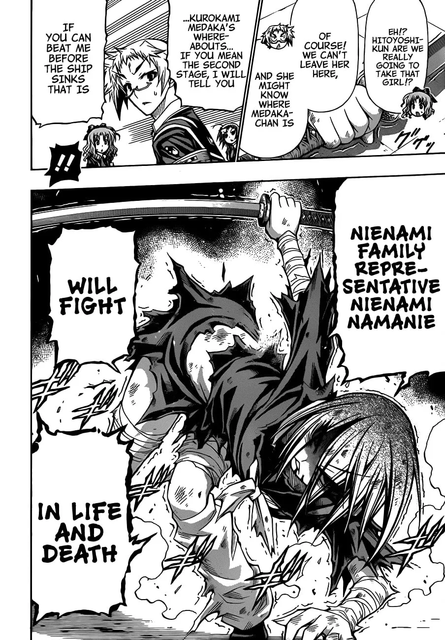 Read Medaka Box chapter 144 image 16 on Lezhin