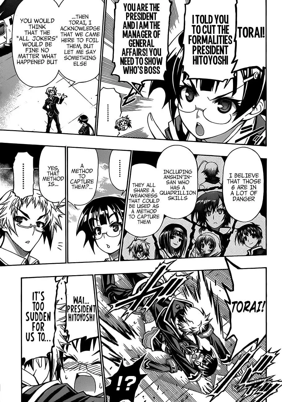 Read Medaka Box chapter 144 image 2 on Lezhin