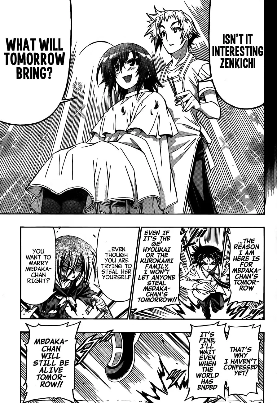 Read Medaka Box chapter 145 image 13 on Lezhin