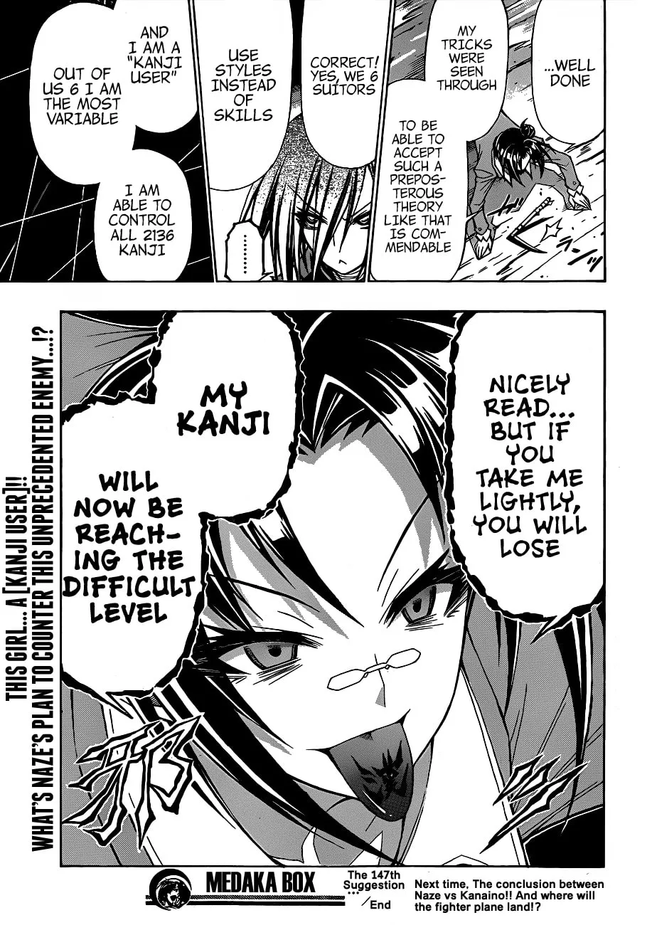 Read Medaka Box chapter 147 image 18 on Lezhin