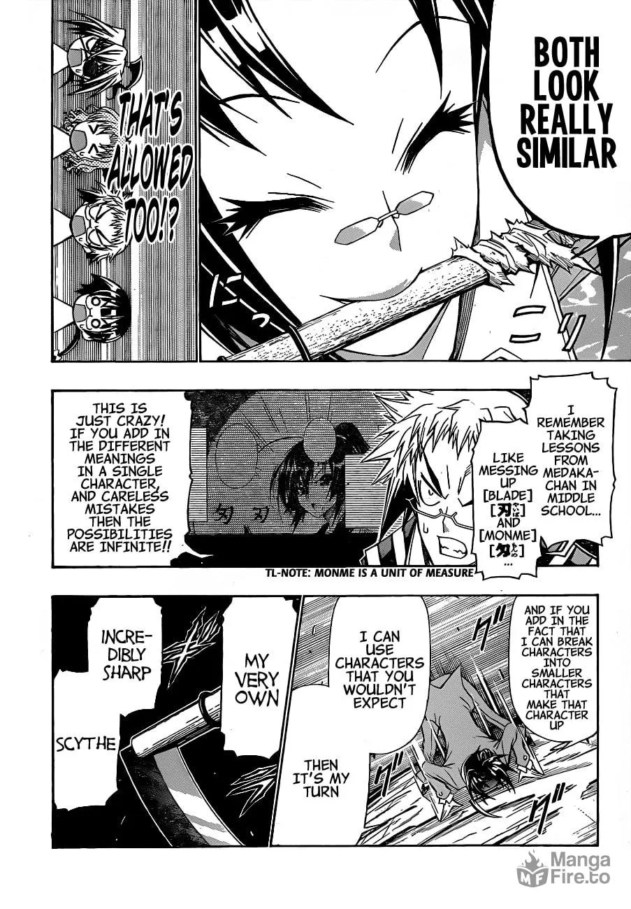 Read Medaka Box chapter 148 image 5 on Lezhin