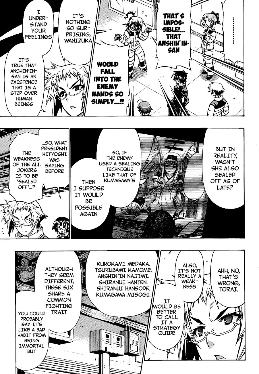 Read Medaka Box chapter 152 image 6 on Lezhin