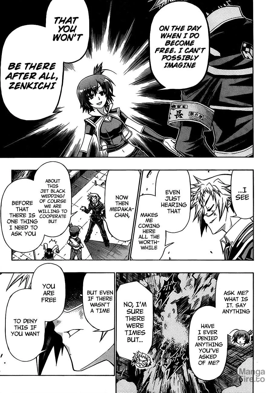 Read Medaka Box chapter 153 image 17 on Lezhin