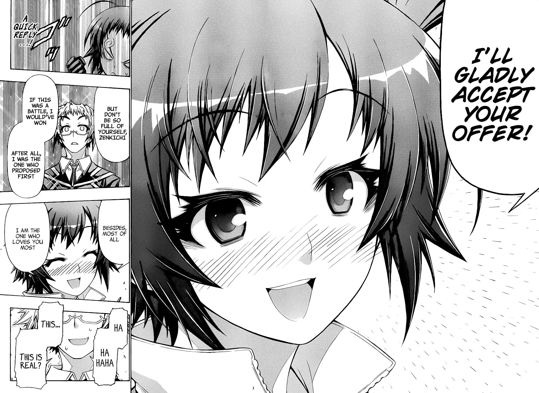 Read Medaka Box chapter 154 image 1 on Lezhin