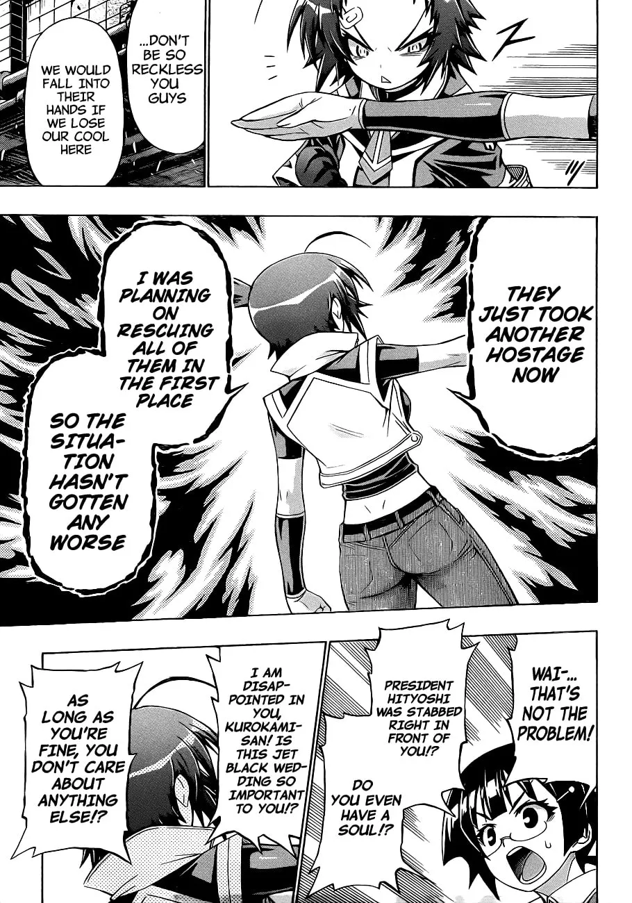 Read Medaka Box chapter 154 image 10 on Lezhin