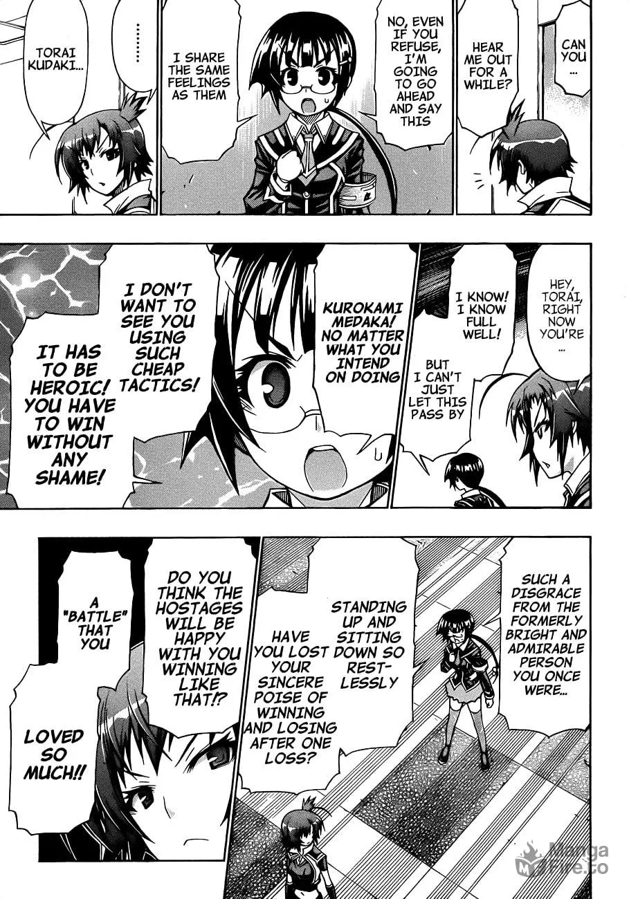 Read Medaka Box chapter 156 image 14 on Lezhin