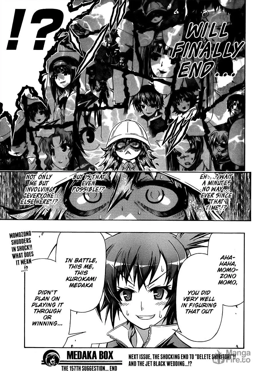 Read Medaka Box chapter 157 image 17 on Lezhin