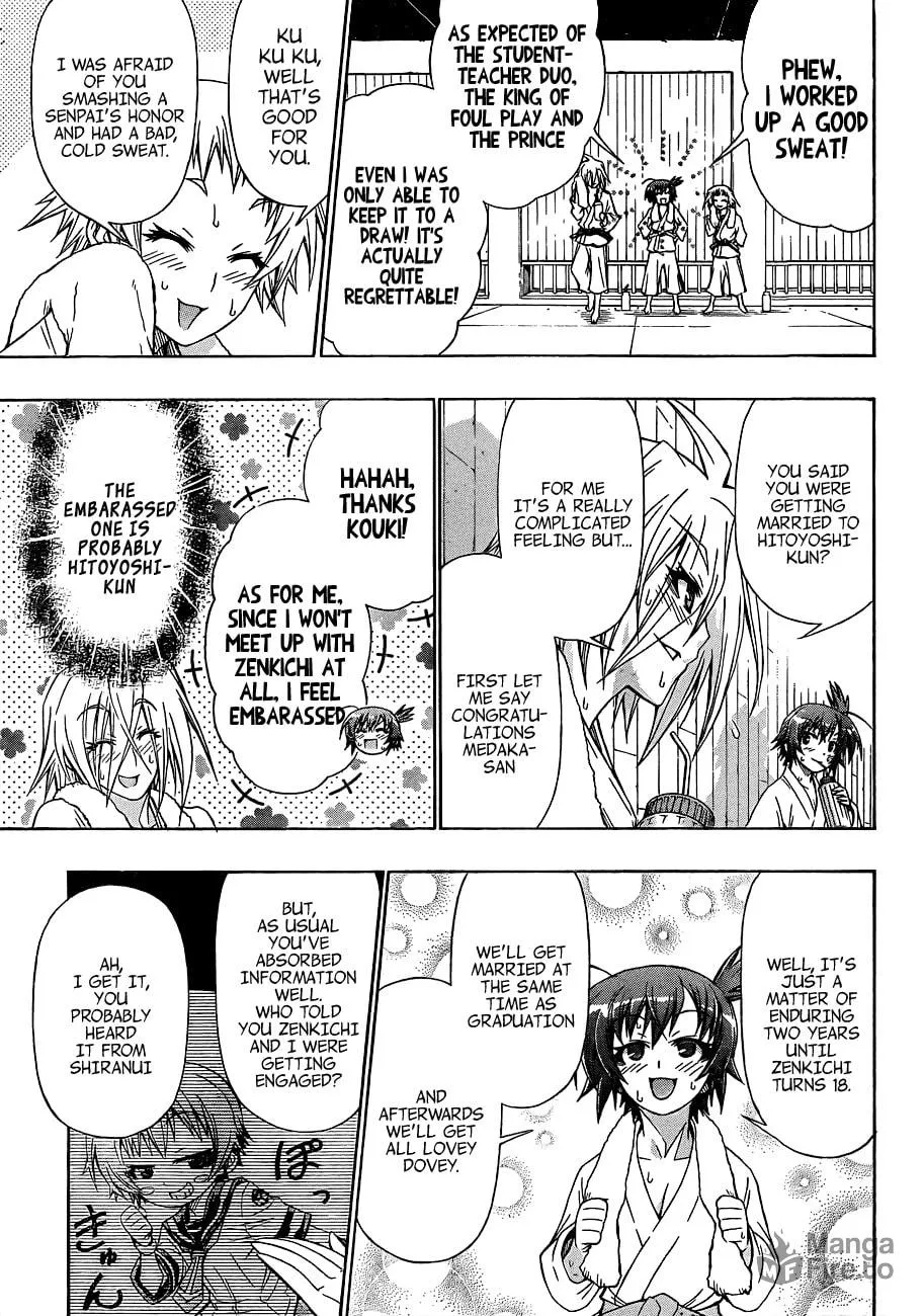 Read Medaka Box chapter 159 image 4 on Lezhin