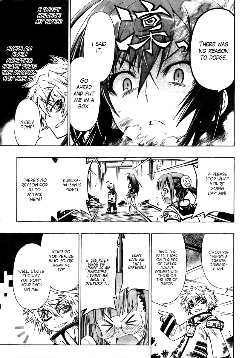 Read Medaka Box chapter 16 image 15 on Lezhin