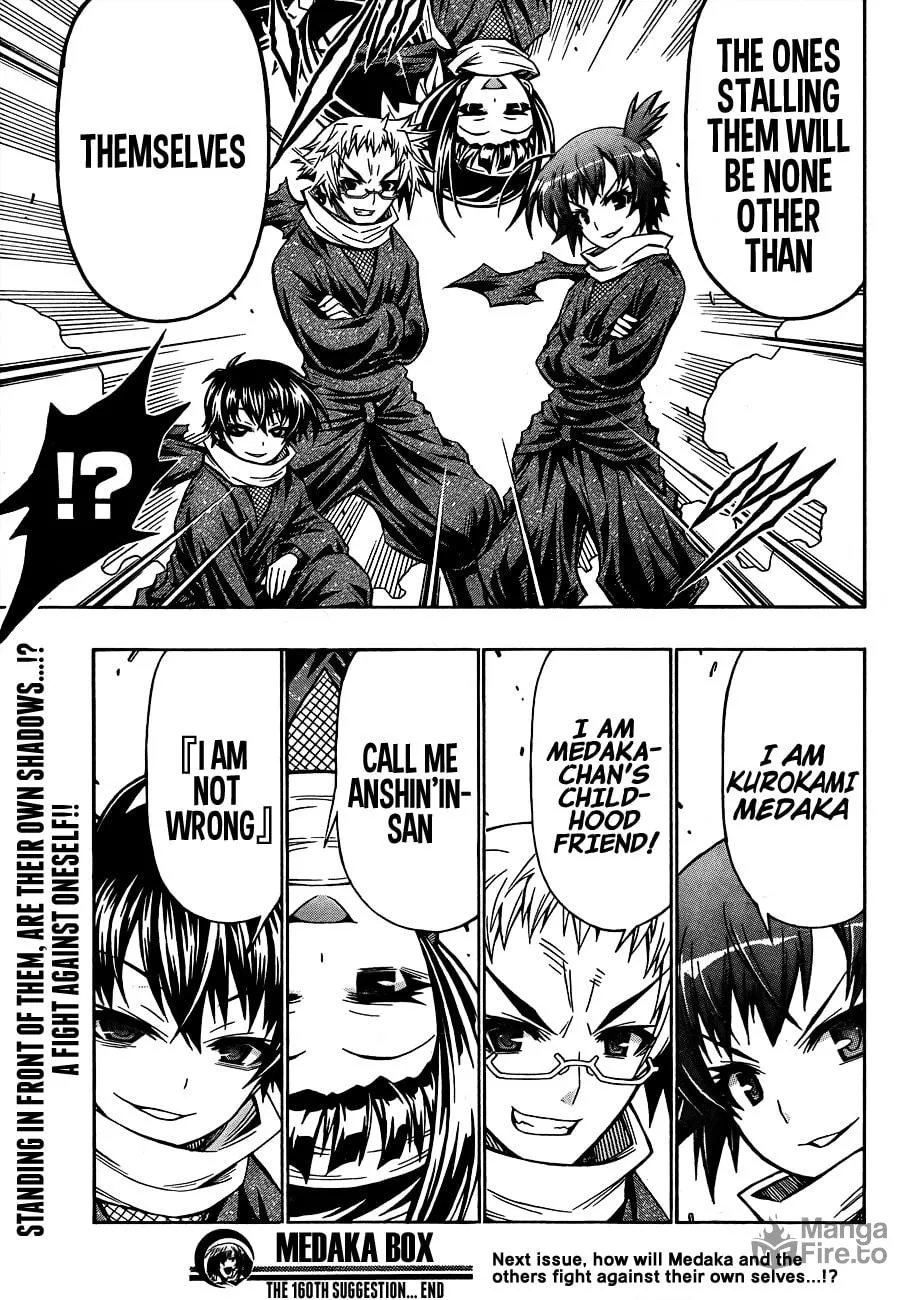 Read Medaka Box chapter 160 image 20 on Lezhin