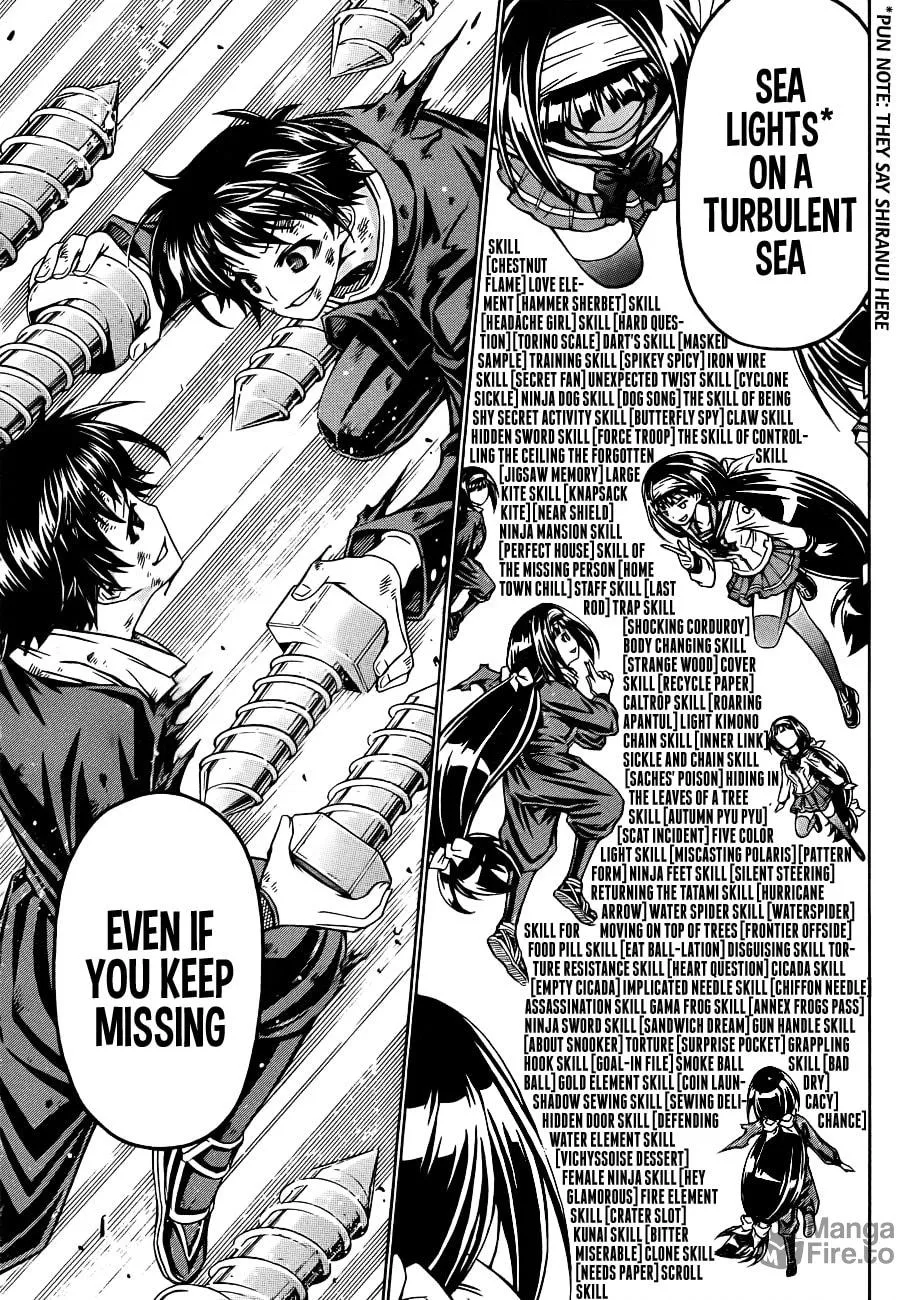 Read Medaka Box chapter 161 image 2 on Lezhin