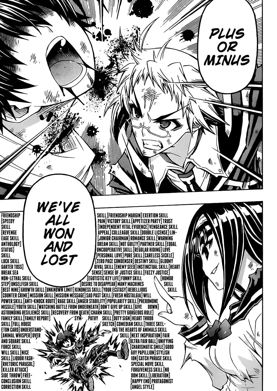 Read Medaka Box chapter 161 image 6 on Lezhin