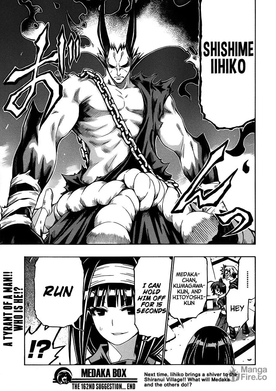 Read Medaka Box chapter 162 image 17 on Lezhin