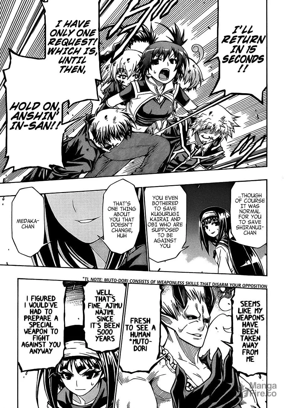 Read Medaka Box chapter 163 image 11 on Lezhin
